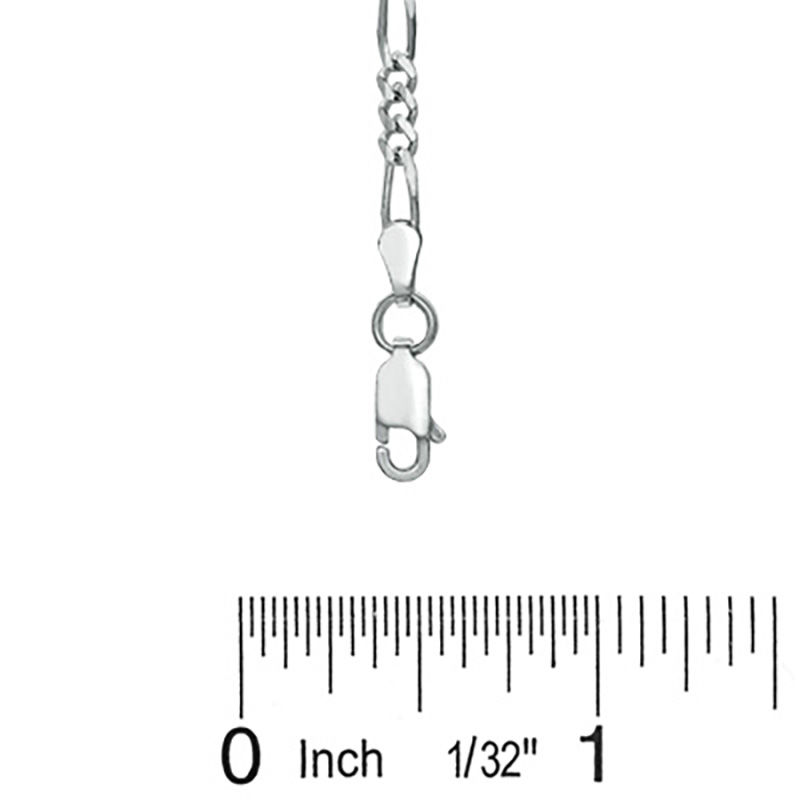 Made in Italy Child's 080 Gauge Figaro Bracelet in Sterling Silver - 5.5"
