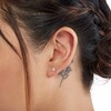 Thumbnail Image 3 of 4mm Square-Cut Cubic Zirconia Stud Earrings in 10K Gold
