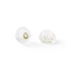 Thumbnail Image 2 of 10K Solid Gold Square-Cut CZ Studs