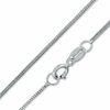 Thumbnail Image 1 of 060 Gauge Sparkling Foxtail Chain Necklace in 10K White Gold - 18"
