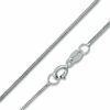 Thumbnail Image 1 of 060 Gauge Sparkling Foxtail Chain Necklace in 10K White Gold - 16"