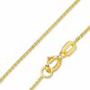 Thumbnail Image 1 of Child's 14K Gold 020 Gauge Diamond-Cut Round Wheat Chain Necklace - 13"
