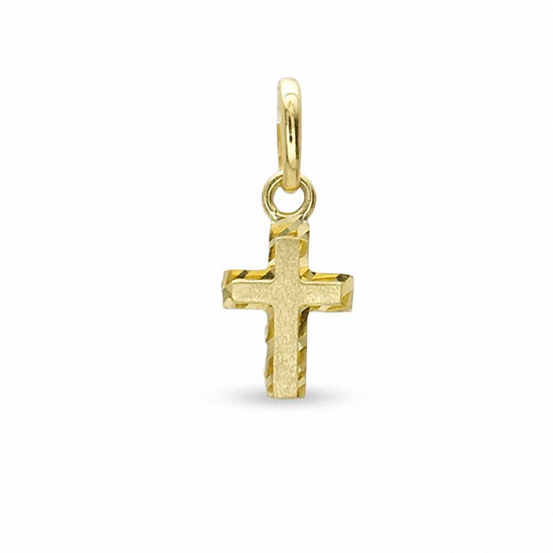 Main Image 1 of Cross Charm in 10K Gold