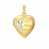 Thumbnail Image 1 of 14K Gold Fill "I Love You" Heart Locket Charm