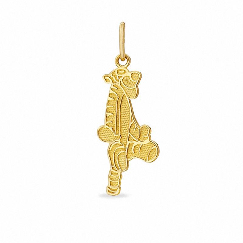 Main Image 1 of Child's Bouncing Tigger Charm in 10K Gold