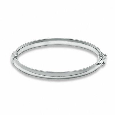 Child's Sterling Silver Tube Bangle