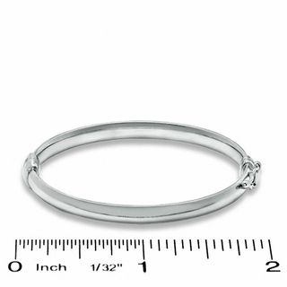 Child's Sterling Silver Tube Bangle