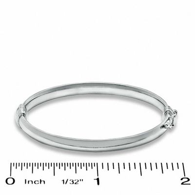 Child's Sterling Silver Tube Bangle