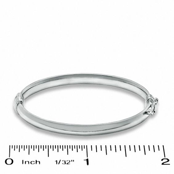 Child's Sterling Silver Tube Bangle
