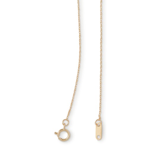 10K Gold 1/5 CT. T.W. Diamond Heart-Shaped Frame Pendant - 18"