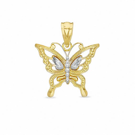 Diamond Butterfly Necklace by Suzanne Kalan - NEWTWIST