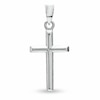 Thumbnail Image 1 of Plain Cross Charm in 10K White Gold