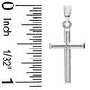 Thumbnail Image 2 of Plain Cross Charm in 10K White Gold