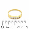 Thumbnail Image 3 of Child's Cubic Zirconia Band in 10K Gold - Size 4