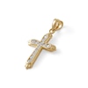 Thumbnail Image 2 of Cubic Zirconia Cross Charm in 10K Gold