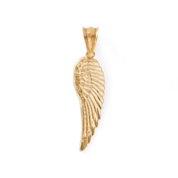 Angel Wing Charm in 10K Gold