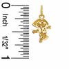 Thumbnail Image 1 of Child's Running Dora Charm in 10K Gold