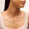 Thumbnail Image 2 of Cubic Zirconia Heart Charm in 10K Solid Gold