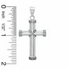 Thumbnail Image 1 of Fancy Cross Charm in Sterling Silver