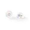 Thumbnail Image 2 of 10K Solid White Gold CZ Studs