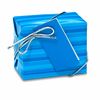 Thumbnail Image 0 of Blue Stripe Gift Wrap Instant Small Square Box