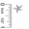Thumbnail Image 2 of Starfish Stud Earrings in Sterling Silver