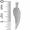 Thumbnail Image 2 of Angel Wing Charm in 10K White Gold
