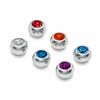 Thumbnail Image 1 of 014 Gauge Replacement Balls with Cubic Zirconia in Stainless Steel