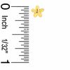 Child's Flower Stud Earrings in 14K Gold