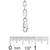 Thumbnail Image 3 of Child's Sterling Silver Link Charm Bracelet - 6.5"