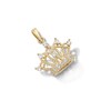 Thumbnail Image 3 of Cubic Zirconia 3D Crown Charm in 10K Solid Gold