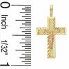 Thumbnail Image 2 of Crucifix in 10K Two-Tone Gold