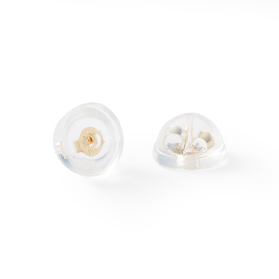 14K Baby Silicone Back Earring Back