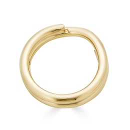 14K Gold Round Split Ring - 0.027&quot; Wire (1 piece)