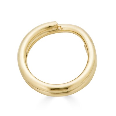 14K Gold Round Split Ring - 0.027" Wire (1 piece)