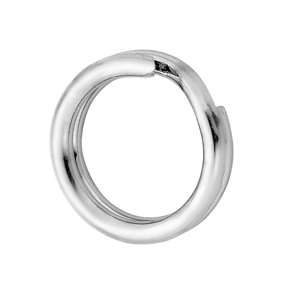 Sterling Silver Round Split Ring