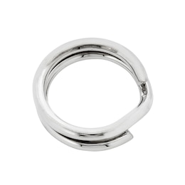 Sterling Silver Round Split Ring - 0.027&quot; Wire (1 piece)