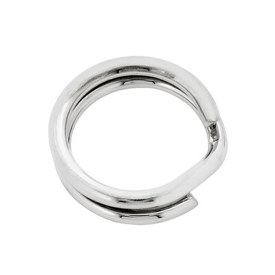 Sterling Silver Round Split Ring - 0.027" Wire (1 piece)