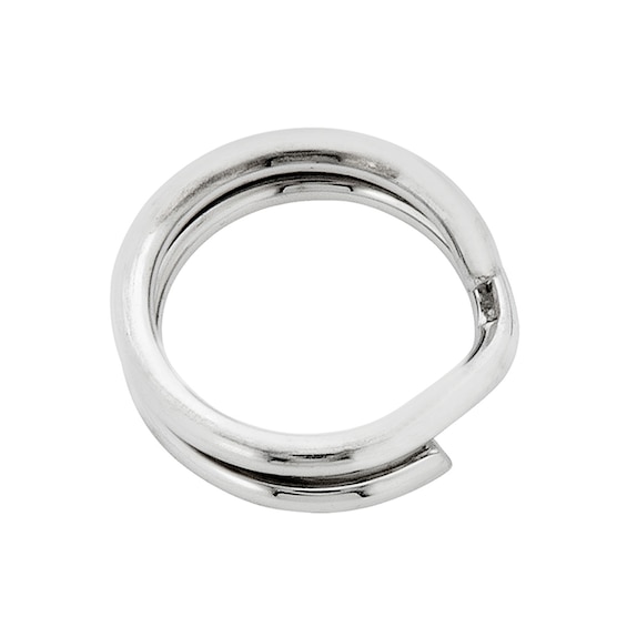 Sterling Silver Round Split Ring - 0.027" Wire (1 piece)
