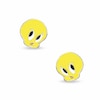 Thumbnail Image 1 of Child's Enamel Tweety Bird Stud Earrings in Sterling Silver
