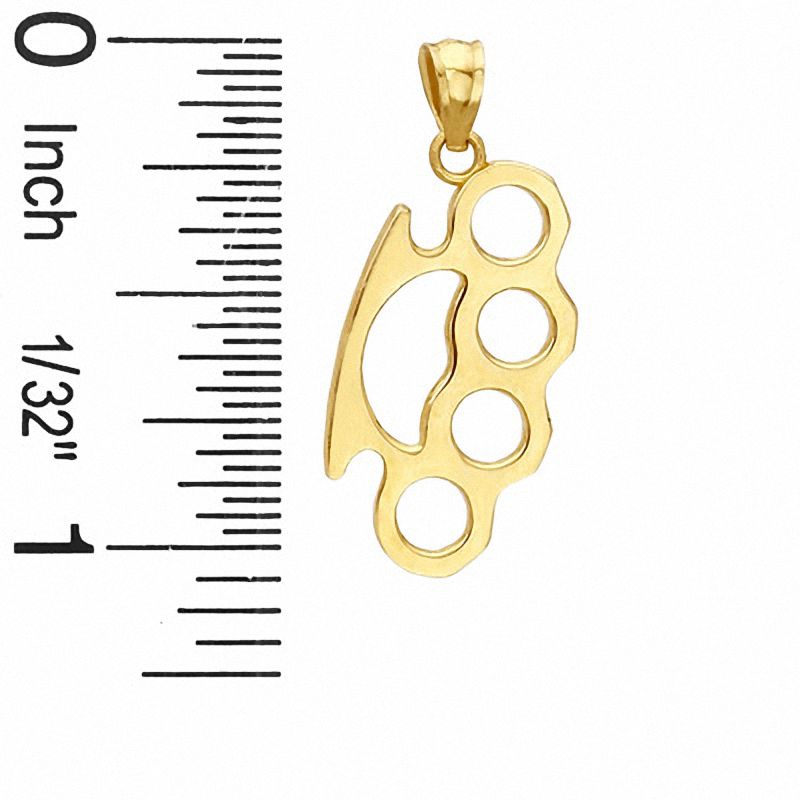 Main Image 2 of Small Knuckles Charm in 10K Gold