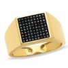 Thumbnail Image 1 of 1/3 CT. T.W. Black Diamond Ring in 10K Gold - Size 10.5