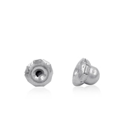 Stainless Steel Safety Earring Backs (4 pieces)