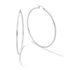 Thumbnail Image 0 of 60mm Round Tube Hoop Earrings in Hollow Sterling Silver