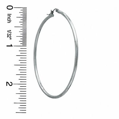 ANTIDOTE BUYERS CLUB - ENGRAVED HOOP EARRING (SINGLE