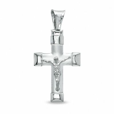 Crucifix Charm in Sterling Silver