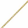 Thumbnail Image 1 of 10K Gold Adjustable Mirror Heart Anklet - 10"