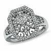Thumbnail Image 0 of 1/10 CT. T.W. Diamond Fashion Ring in Sterling Silver - Size 7
