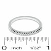 Thumbnail Image 2 of Diamond Accent Stackable Band in 10K White Gold - Size 7