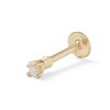 Thumbnail Image 0 of 10K Solid Gold Diamond Accent Stud - 18G